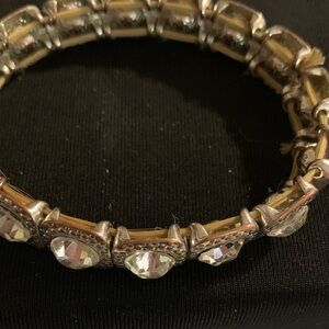 Elegant Gold and Silver Bracelet